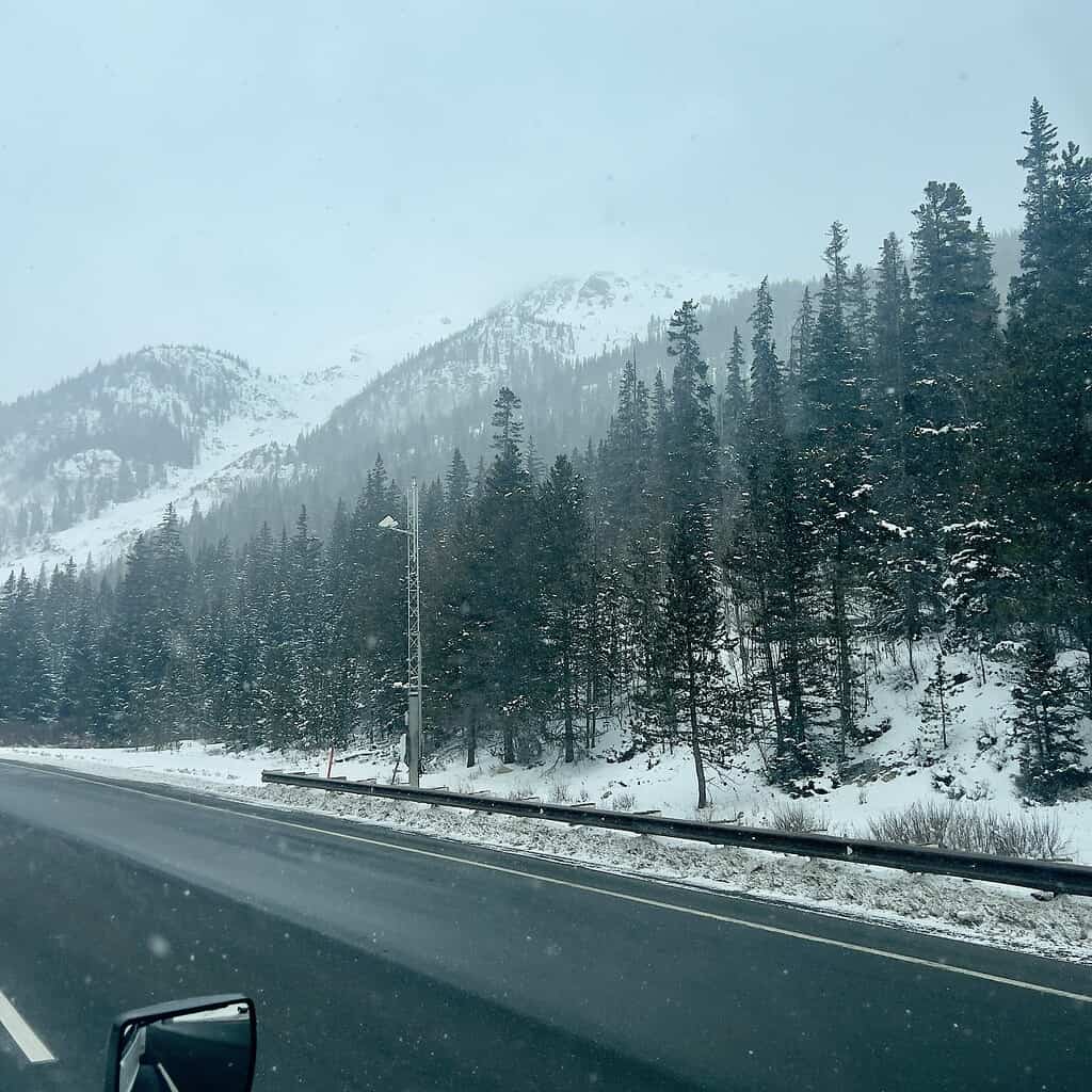 I70 Colorado Snowy Pass