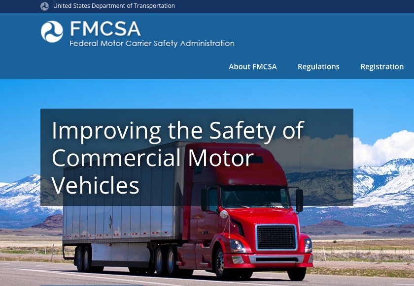 FMCSA website